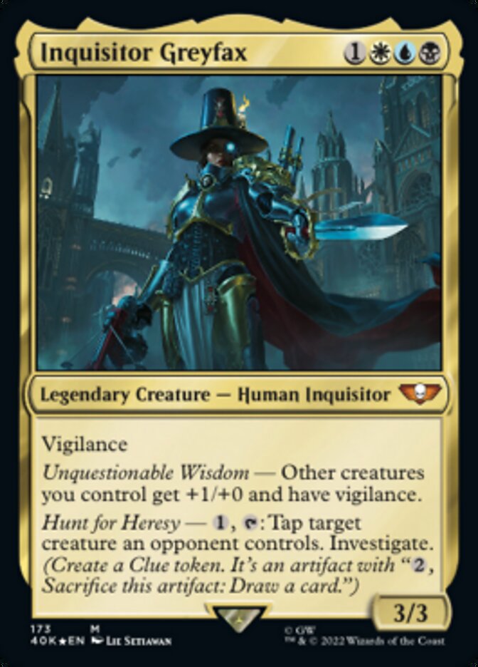 Inquisitor Greyfax (173) [Universes Beyond: Warhammer 40,000] | Local Legends