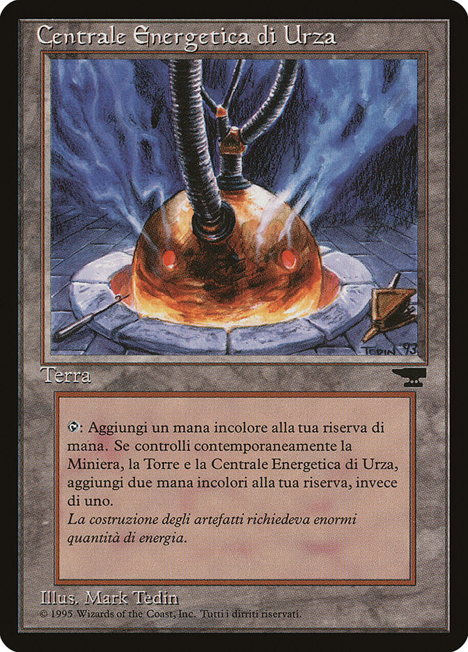 Urza's Power Plant (Columns) (Italian) - "Centrale Energetica di Urza" [Rinascimento] | Golgari Games