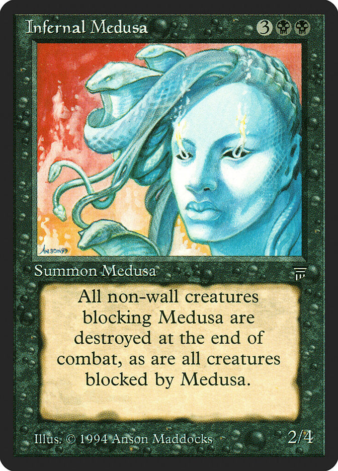 Infernal Medusa [Legends] | Golgari Games