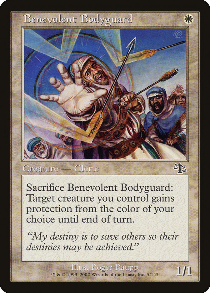 Benevolent Bodyguard [Judgment] | Golgari Games