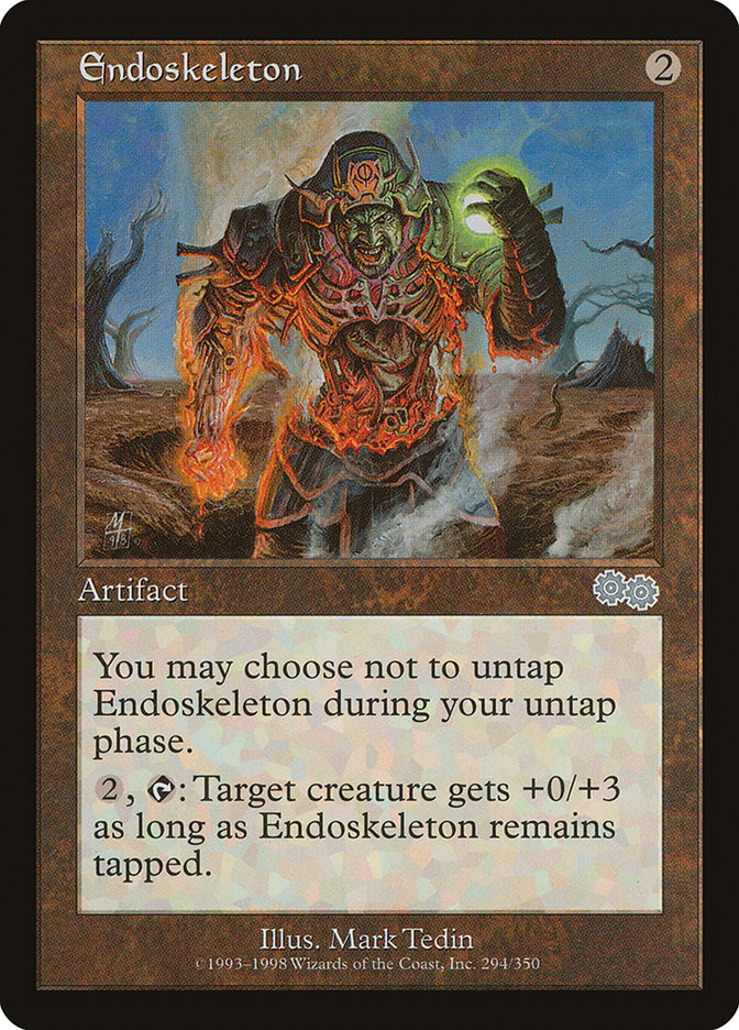 Endoskeleton [Urza's Saga] | Golgari Games