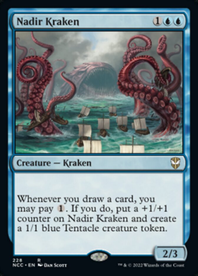 Nadir Kraken [Streets of New Capenna Commander] | Local Legends