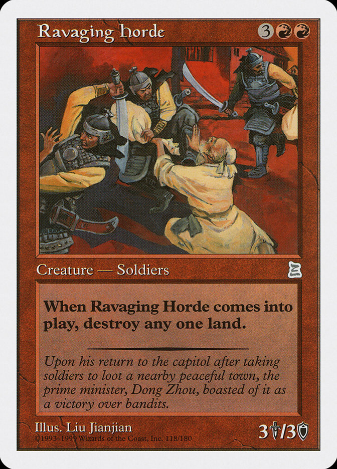 Ravaging Horde [Portal Three Kingdoms] | Local Legends