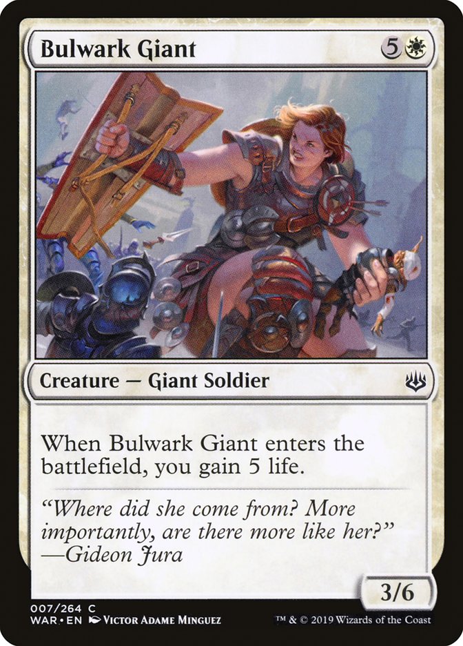 Bulwark Giant [War of the Spark] | Local Legends