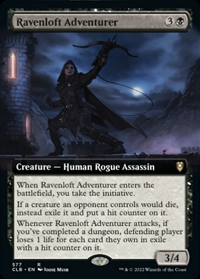 Ravenloft Adventurer (Extended Art) [Commander Legends: Battle for Baldur's Gate] | Local Legends