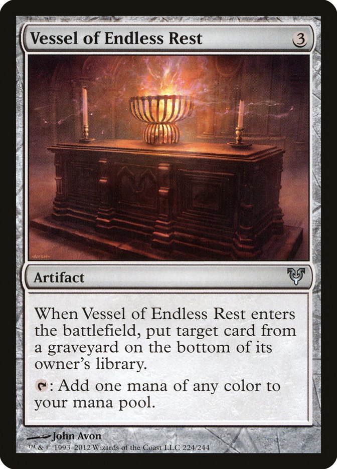 Vessel of Endless Rest [Avacyn Restored] | Golgari Games