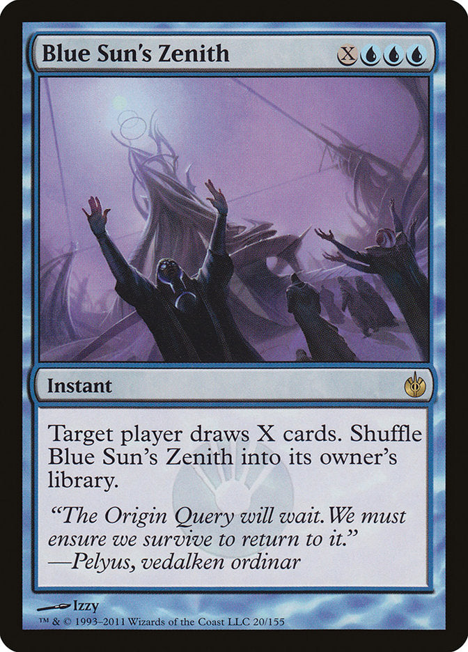 Blue Sun's Zenith [Mirrodin Besieged] | Golgari Games