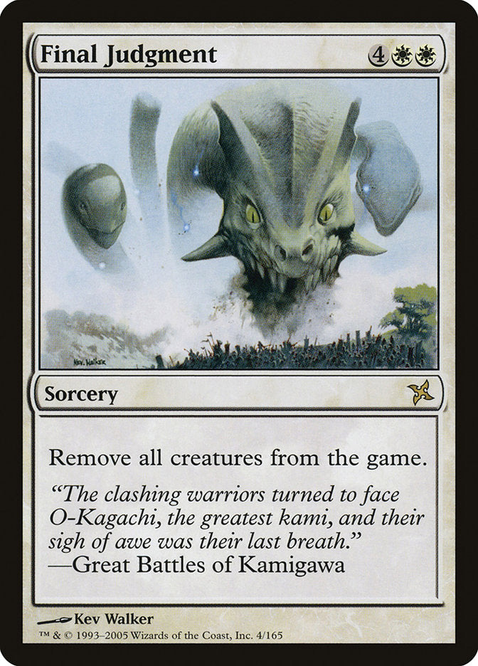 Final Judgment [Betrayers of Kamigawa] | Local Legends