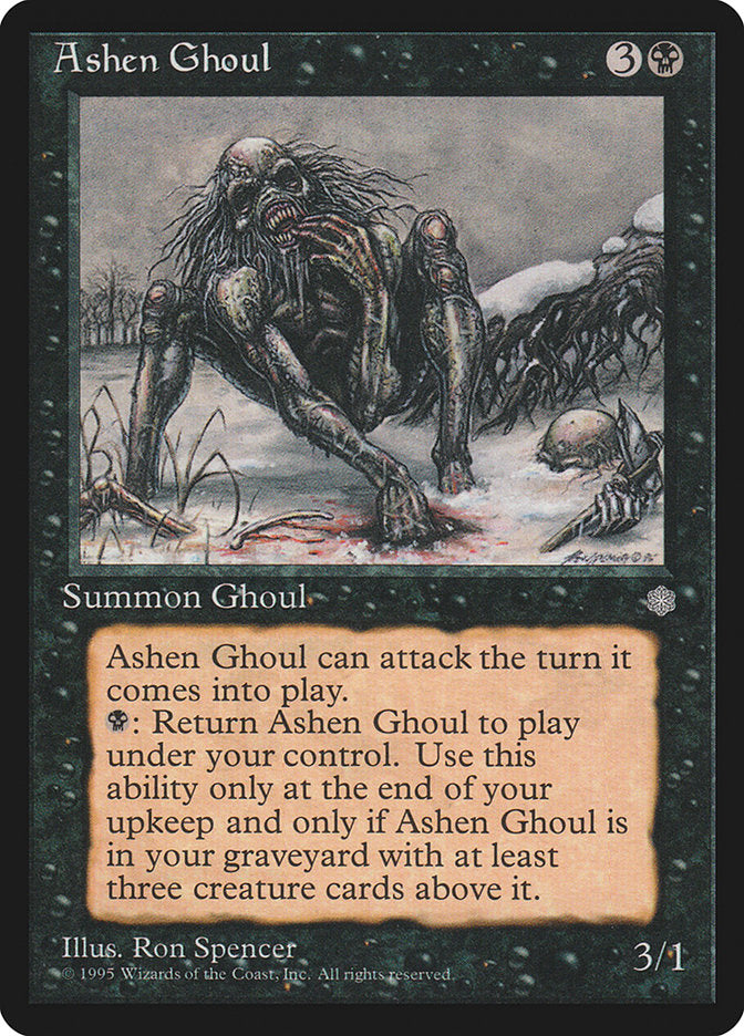 Ashen Ghoul [Ice Age] | Golgari Games