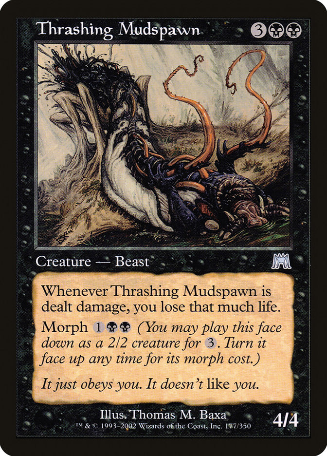 Thrashing Mudspawn [Onslaught] | Golgari Games