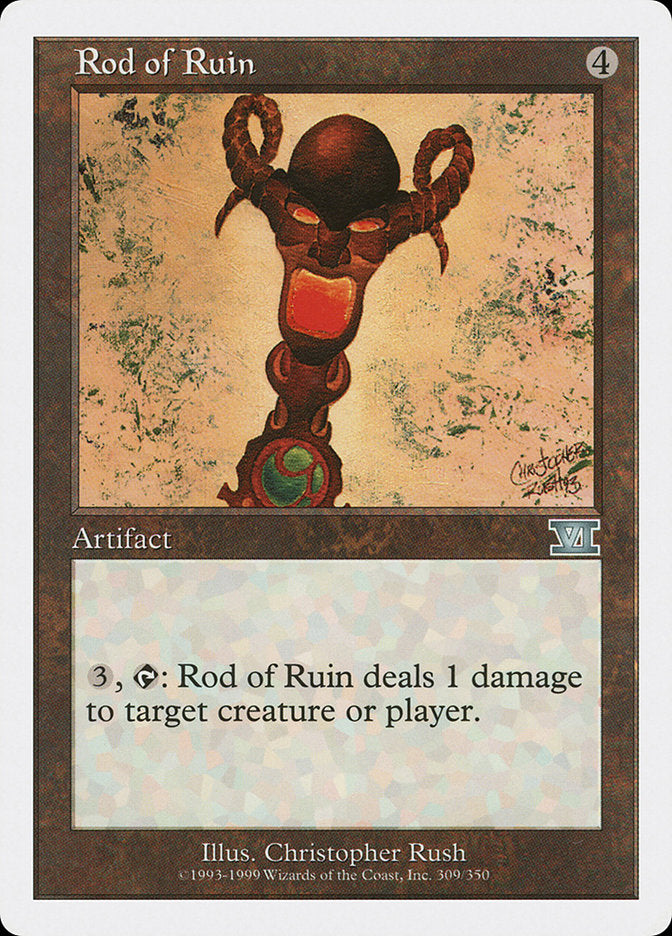 Rod of Ruin [Classic Sixth Edition] | Golgari Games