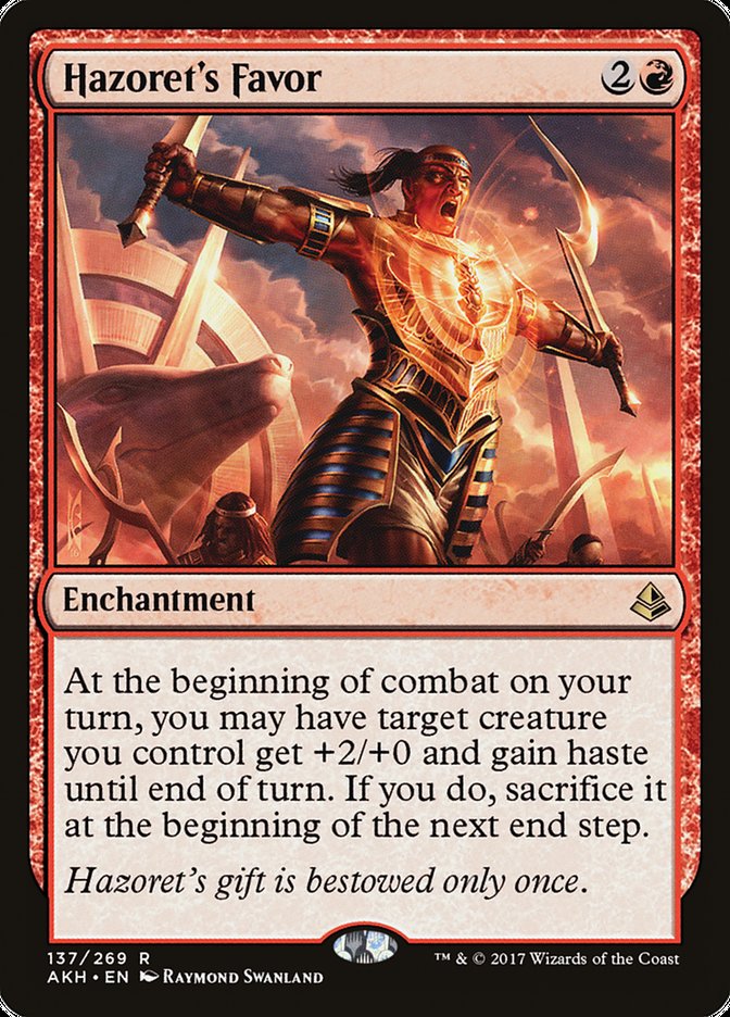 Hazoret's Favor [Amonkhet] | Local Legends