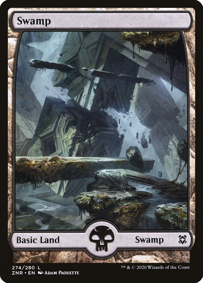 Swamp (274) [Zendikar Rising] | Local Legends