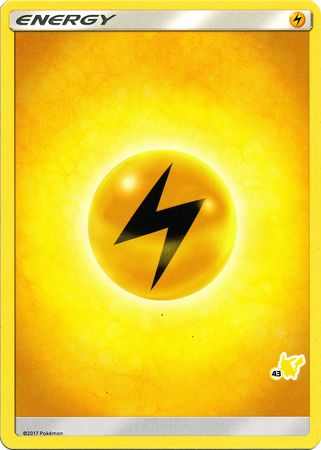 Lightning Energy (Pikachu Stamp #43) [Battle Academy 2020] | Local Legends