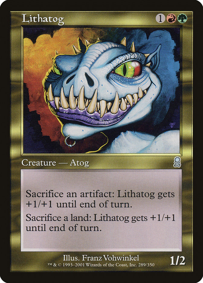 Lithatog [Odyssey] | Golgari Games