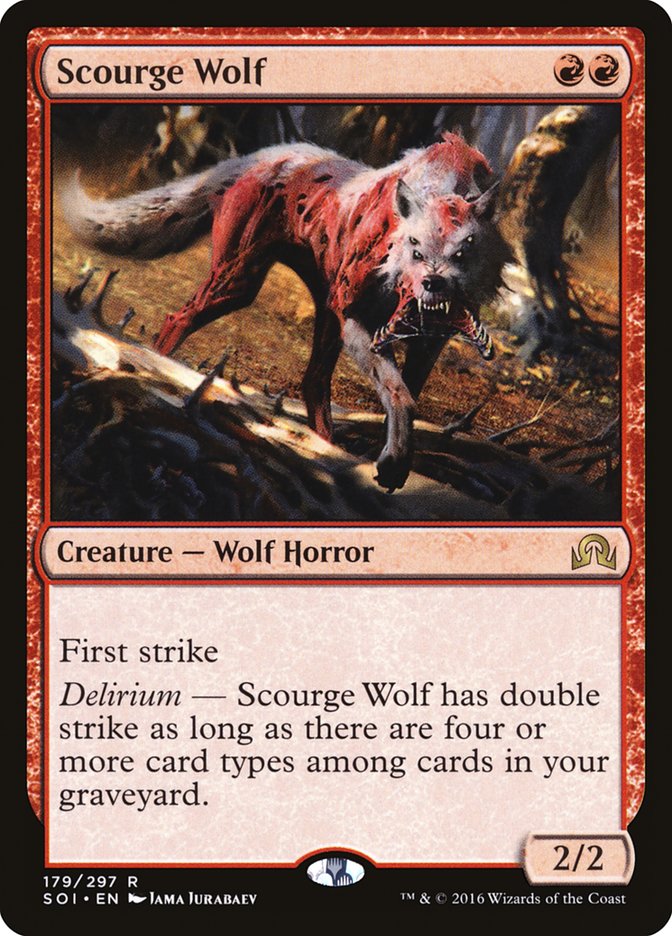 Scourge Wolf [Shadows over Innistrad] | Local Legends