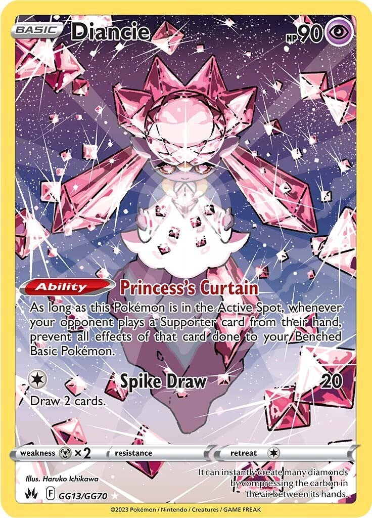 Diancie (GG13/GG70) [Sword & Shield: Crown Zenith] | Golgari Games