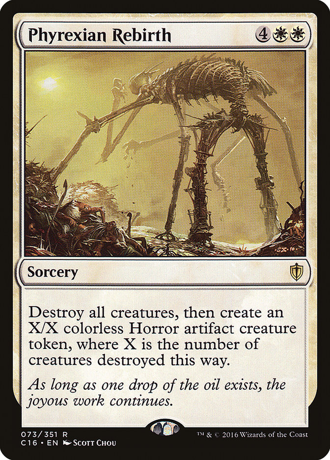 Phyrexian Rebirth [Commander 2016] | Local Legends