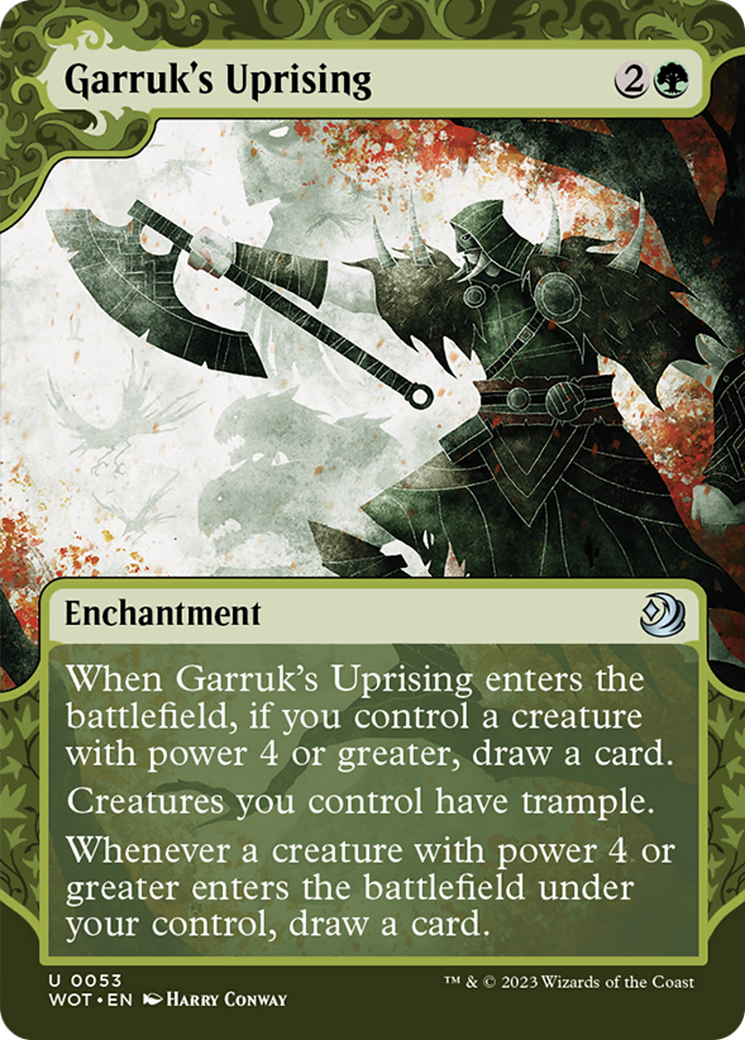 Garruk's Uprising [Wilds of Eldraine: Enchanting Tales] | Golgari Games