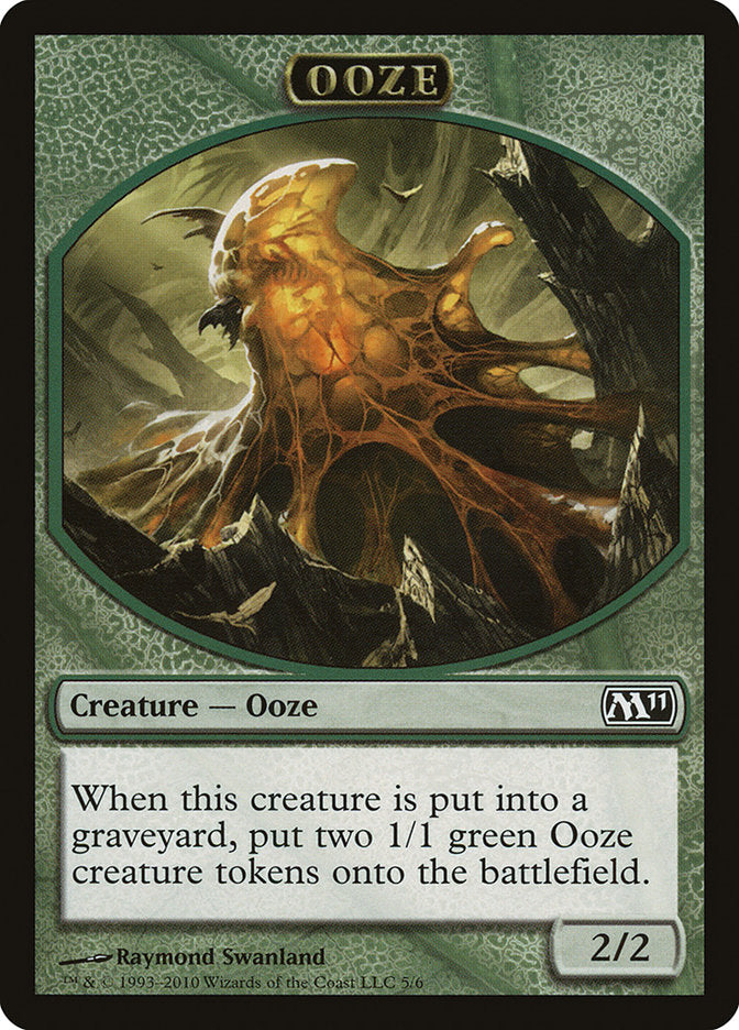 Ooze Token (5/6) [Magic 2011 Tokens] | Golgari Games