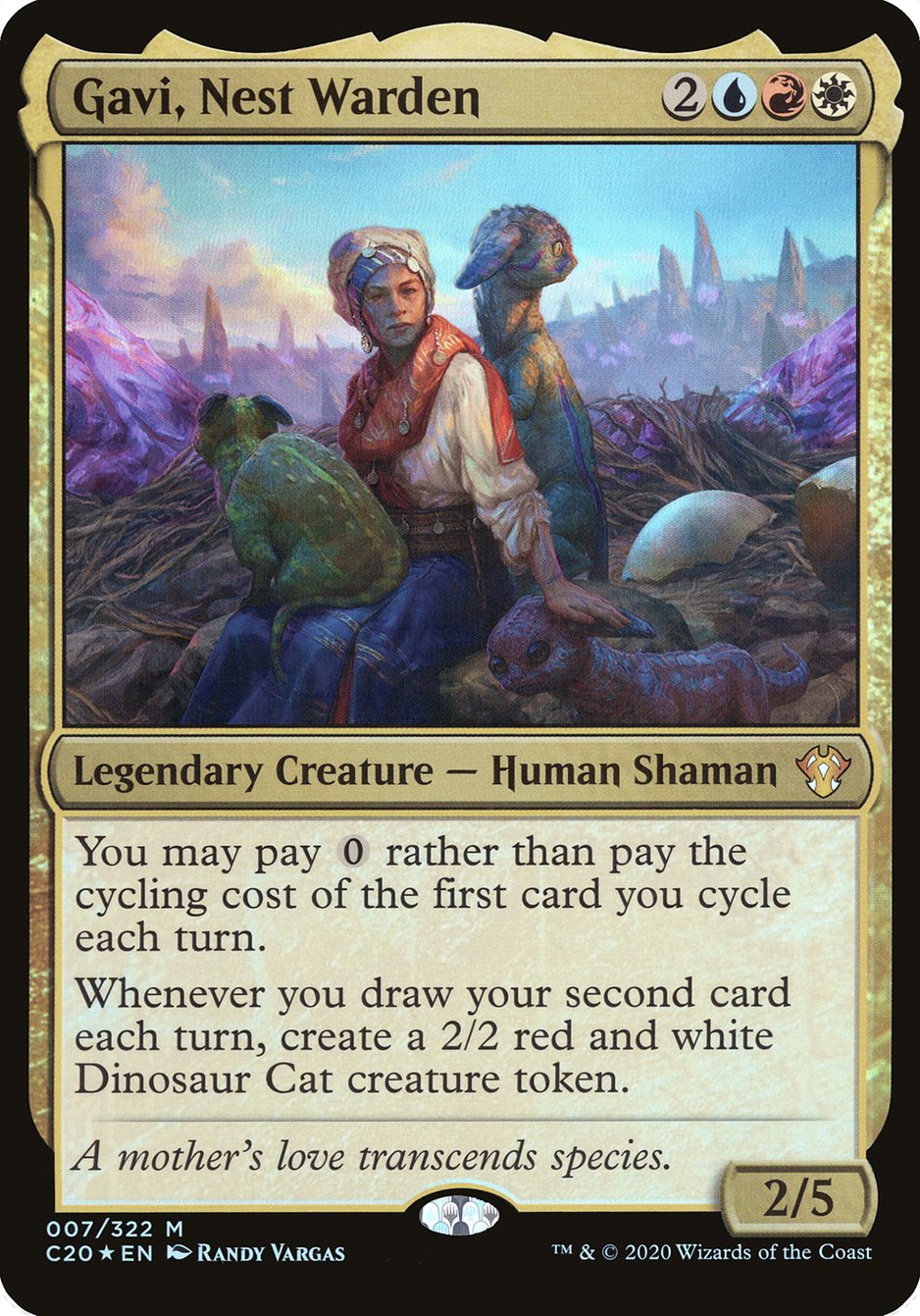 Gavi, Nest Warden (Oversized) [Commander 2020 Oversized] | Local Legends