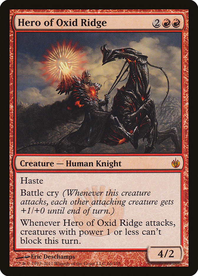 Hero of Oxid Ridge [Mirrodin Besieged] | Golgari Games