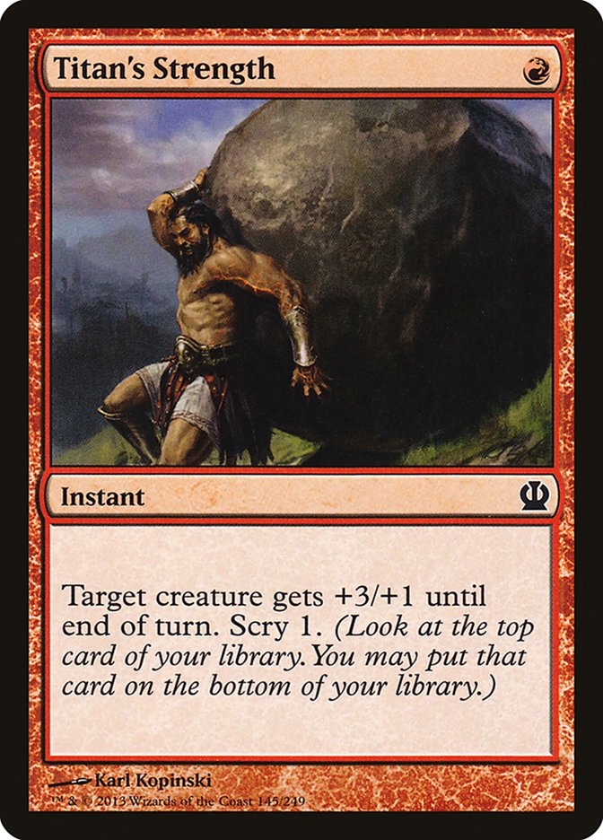 Titan's Strength [Theros] | Local Legends