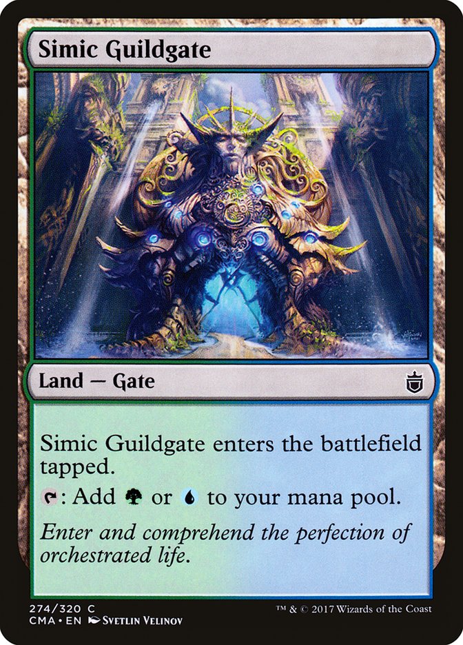 Simic Guildgate [Commander Anthology] | Golgari Games