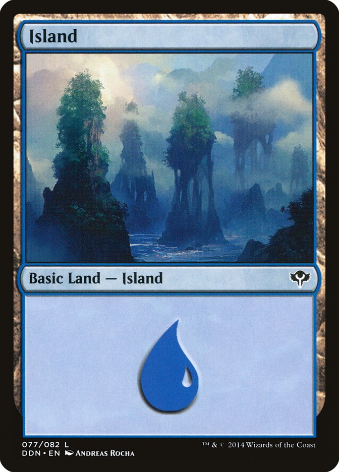 Island (77) [Duel Decks: Speed vs. Cunning] | Golgari Games