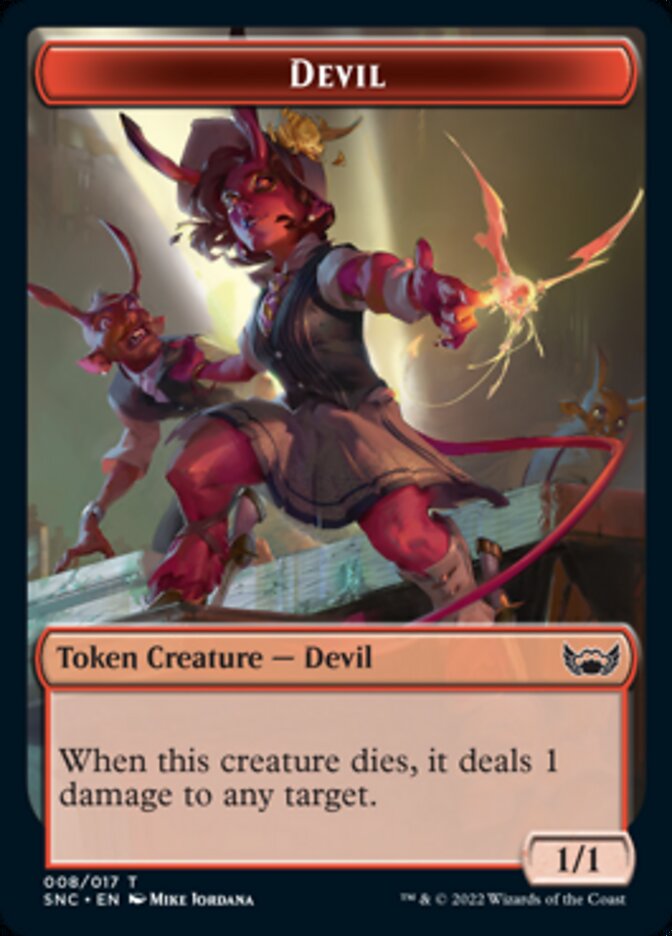 Devil Token [Streets of New Capenna Tokens] | Local Legends