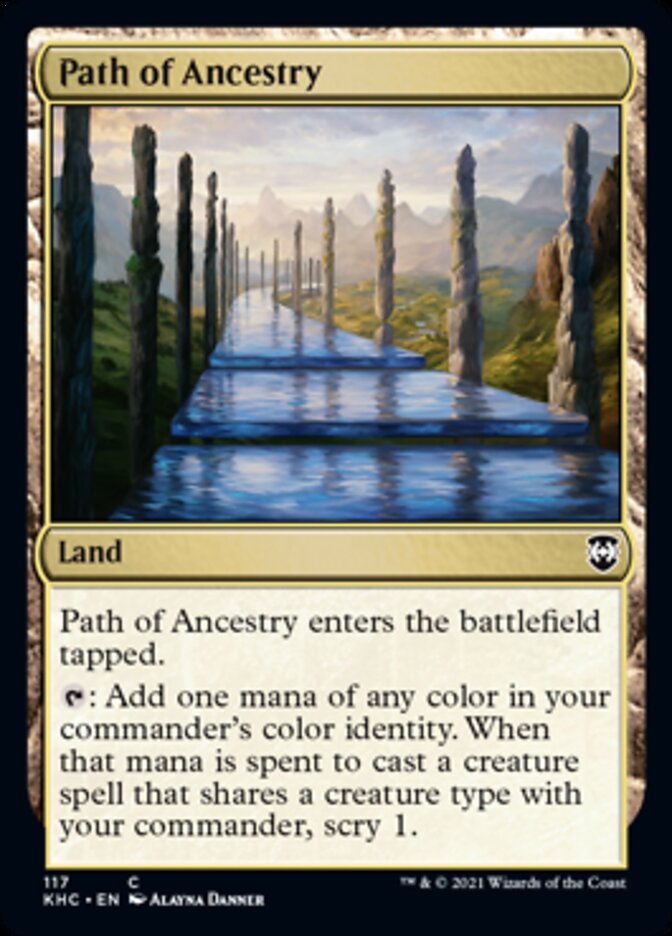 Path of Ancestry [Kaldheim Commander] | Golgari Games