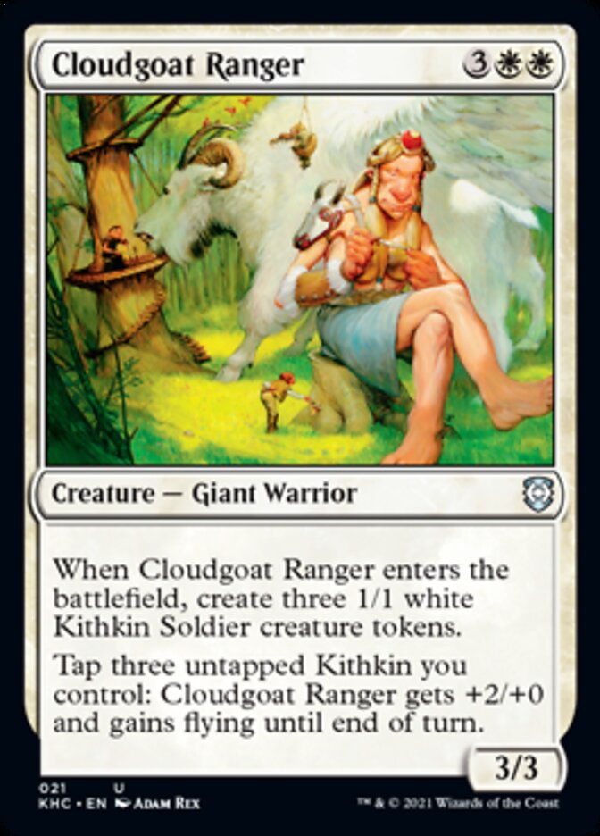 Cloudgoat Ranger [Kaldheim Commander] | Golgari Games