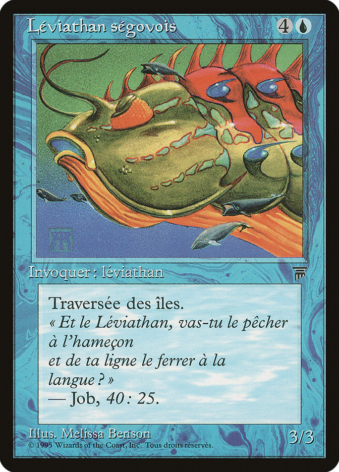 Segovian Leviathan (French) - "Leviathan segovois" [Renaissance] | Golgari Games