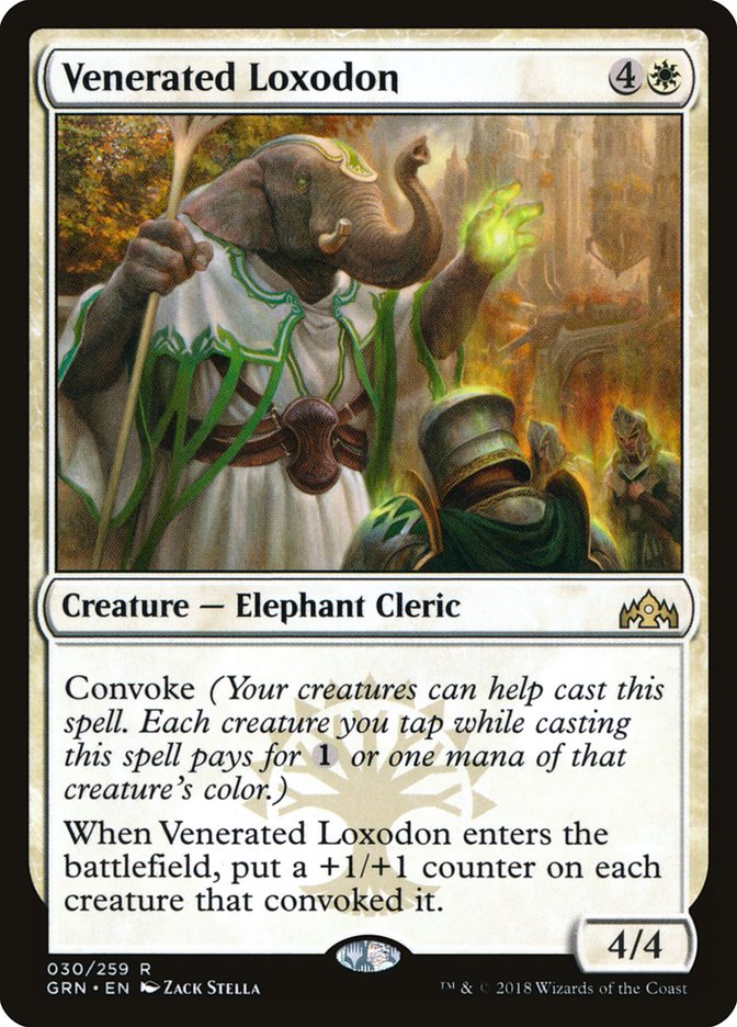 Venerated Loxodon [Guilds of Ravnica] | Golgari Games