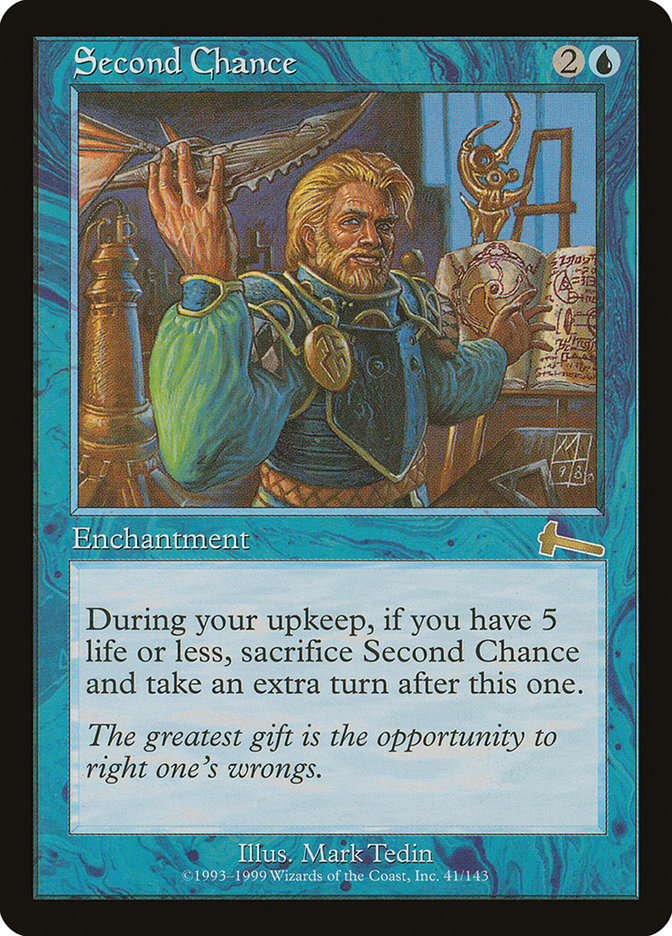 Second Chance [Urza's Legacy] | Golgari Games