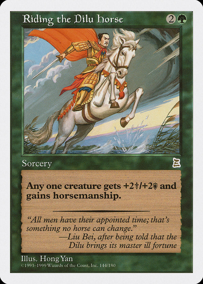 Riding the Dilu Horse [Portal Three Kingdoms] | Local Legends