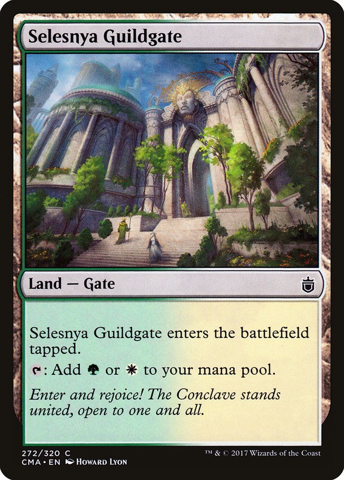 Selesnya Guildgate [Commander Anthology] | Golgari Games