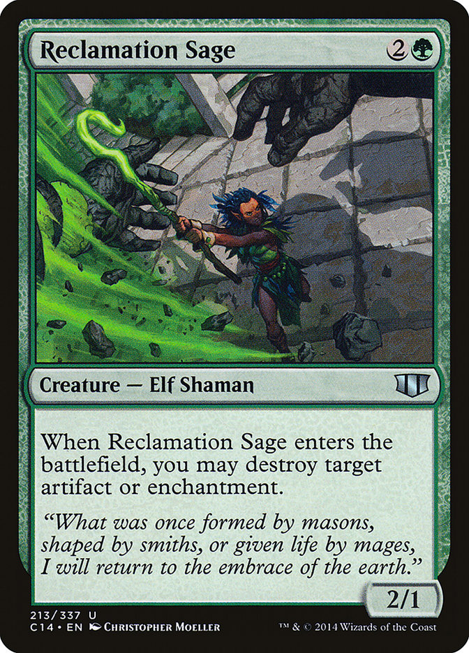 Reclamation Sage [Commander 2014] | Golgari Games