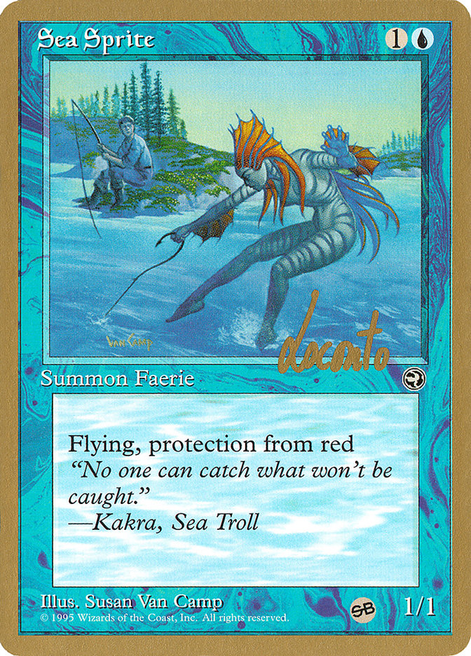Sea Sprite (Michael Loconto) (SB) [Pro Tour Collector Set] | Local Legends