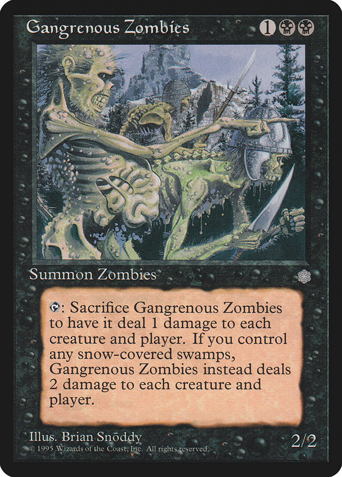 Gangrenous Zombies [Ice Age] | Local Legends