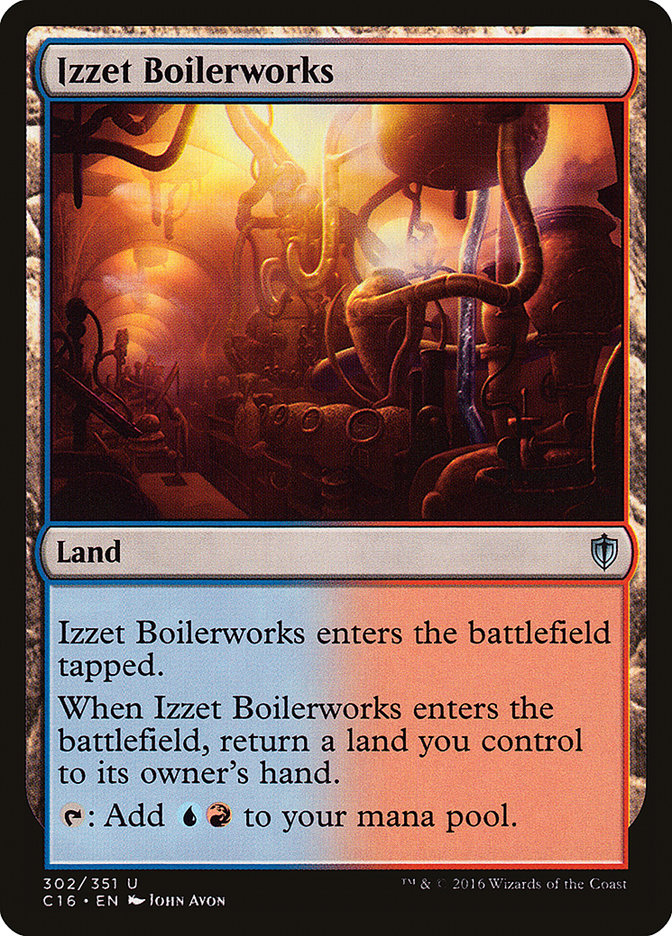 Izzet Boilerworks [Commander 2016] | Local Legends