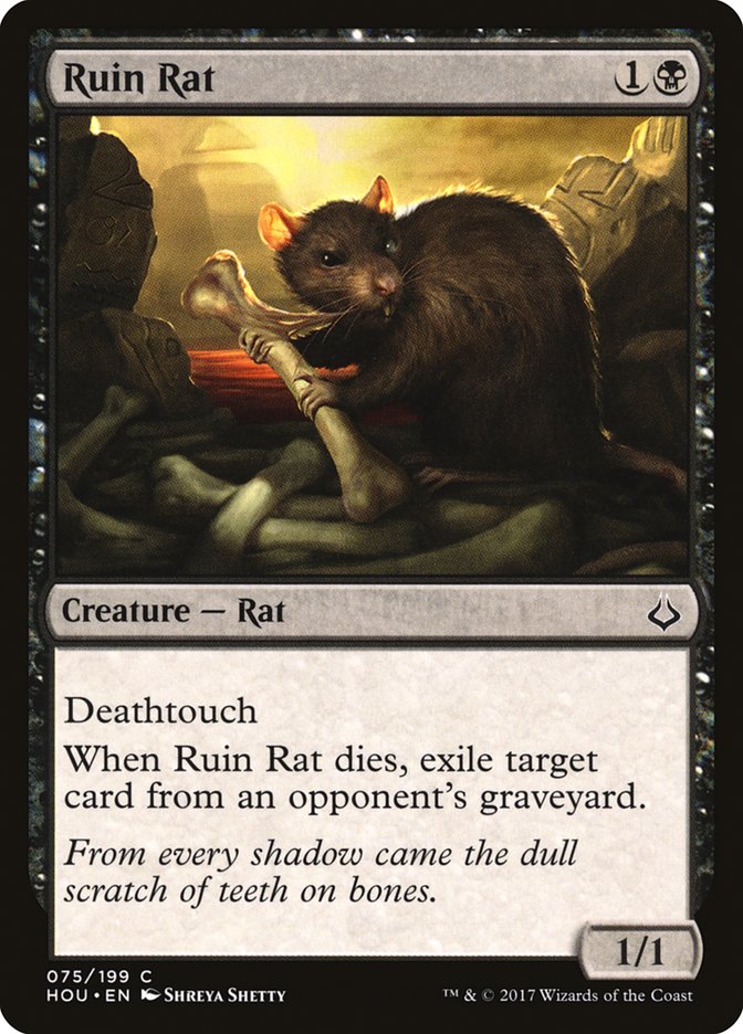 Ruin Rat [Hour of Devastation] | Golgari Games