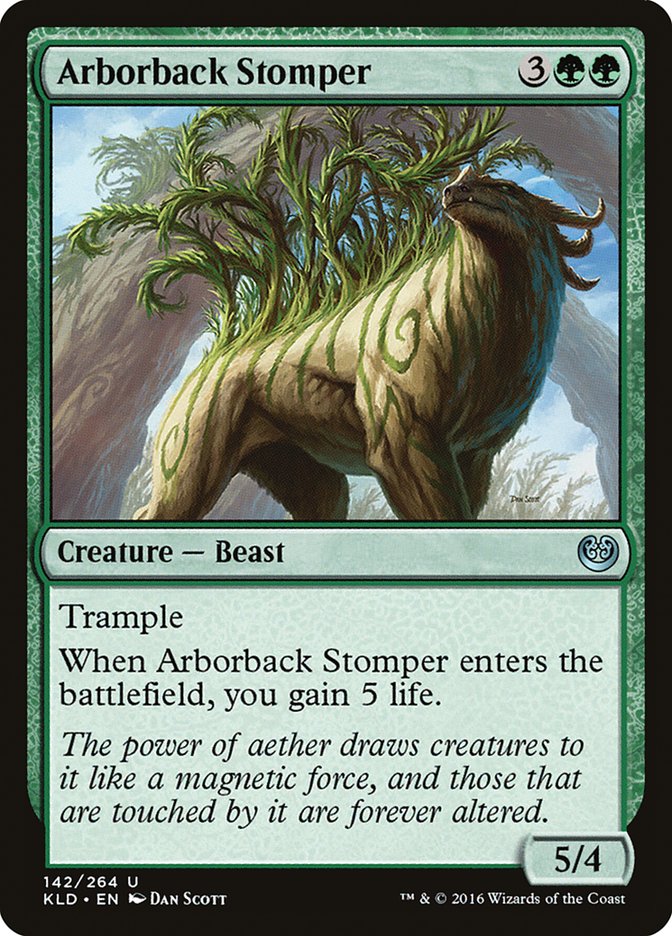 Arborback Stomper [Kaladesh] | Golgari Games