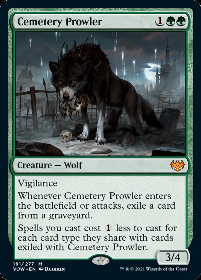 Cemetery Prowler [Innistrad: Crimson Vow] | Golgari Games