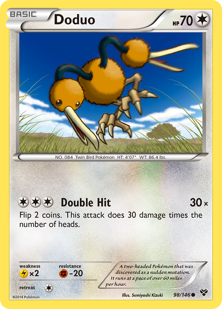 Doduo (98/146) [XY: Base Set] | Golgari Games