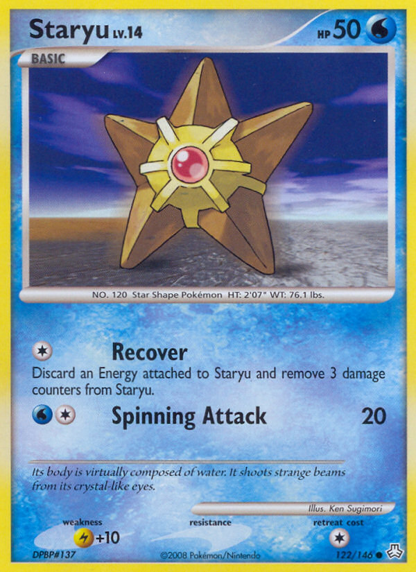 Staryu (122/146) [Diamond & Pearl: Legends Awakened] | Golgari Games