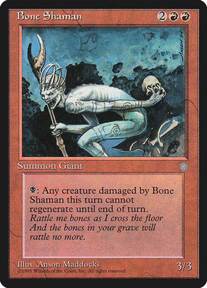 Bone Shaman [Ice Age] | Golgari Games