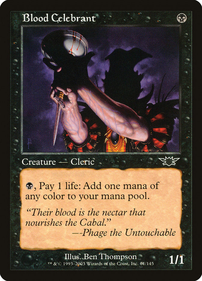 Blood Celebrant [Legions] | Local Legends