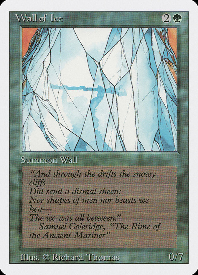 Wall of Ice [Revised Edition] | Golgari Games