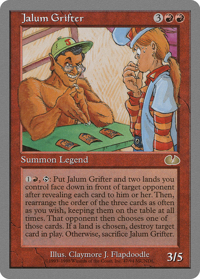 Jalum Grifter [Unglued] | Local Legends